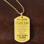 Son Engraved Necklace - Never Forget - Giftinum