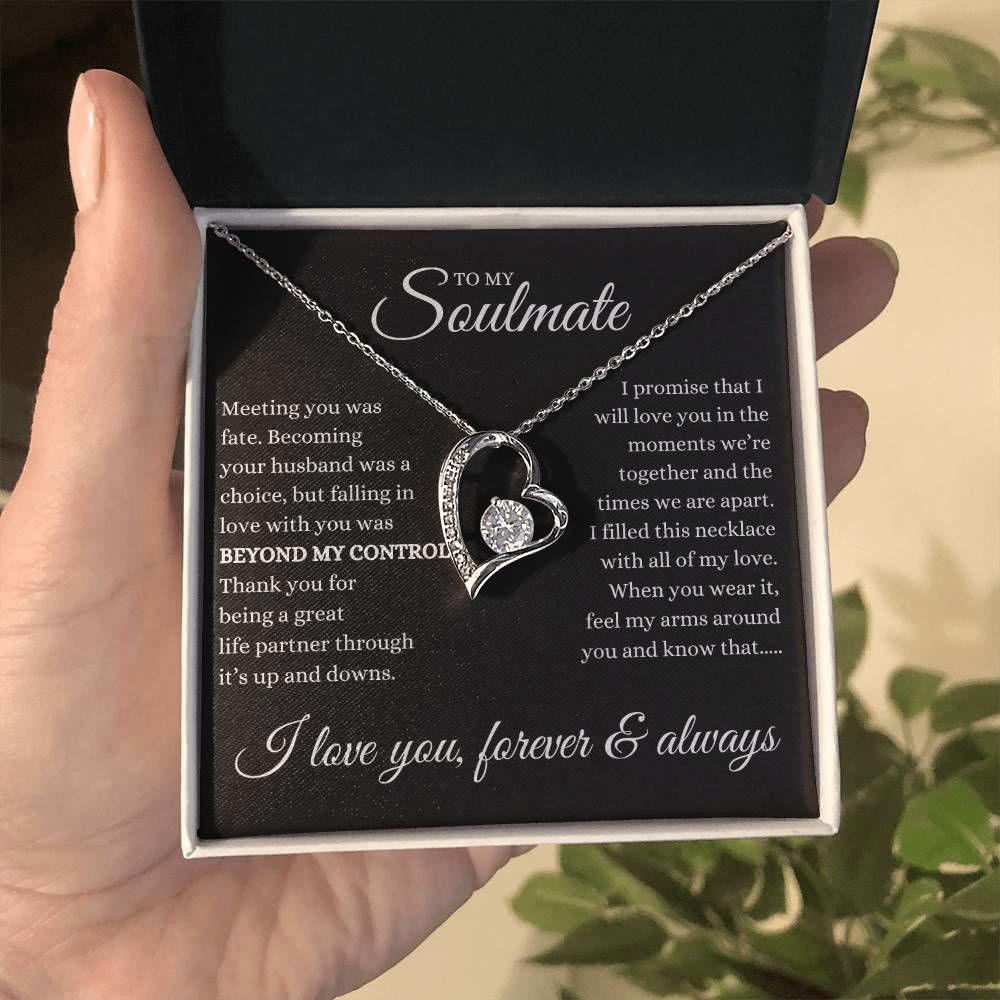 Soulmate necklace - meeting your was fate - Giftinum