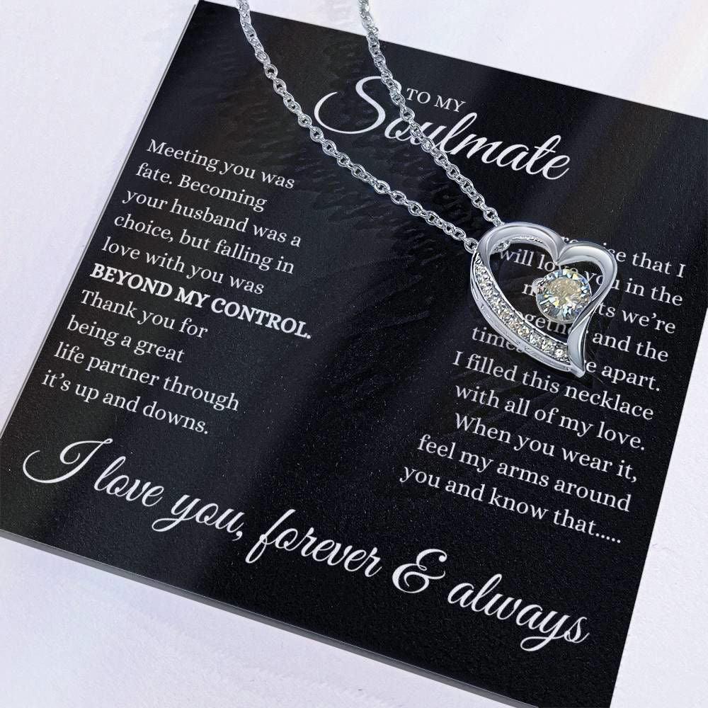 Soulmate necklace - meeting your was fate - Giftinum