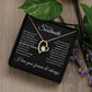 Soulmate necklace - meeting your was fate - Giftinum