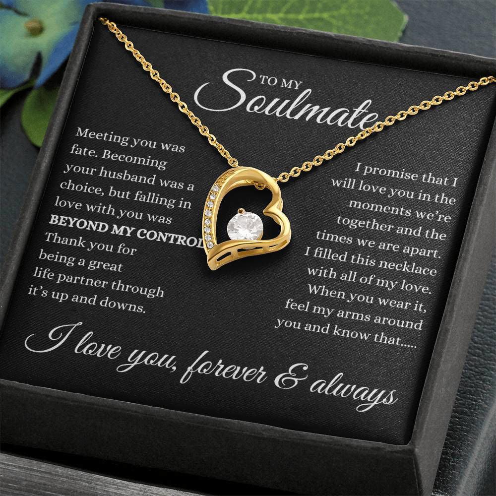 Soulmate necklace - meeting your was fate - Giftinum