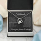 Soulmate necklace - meeting your was fate - Giftinum