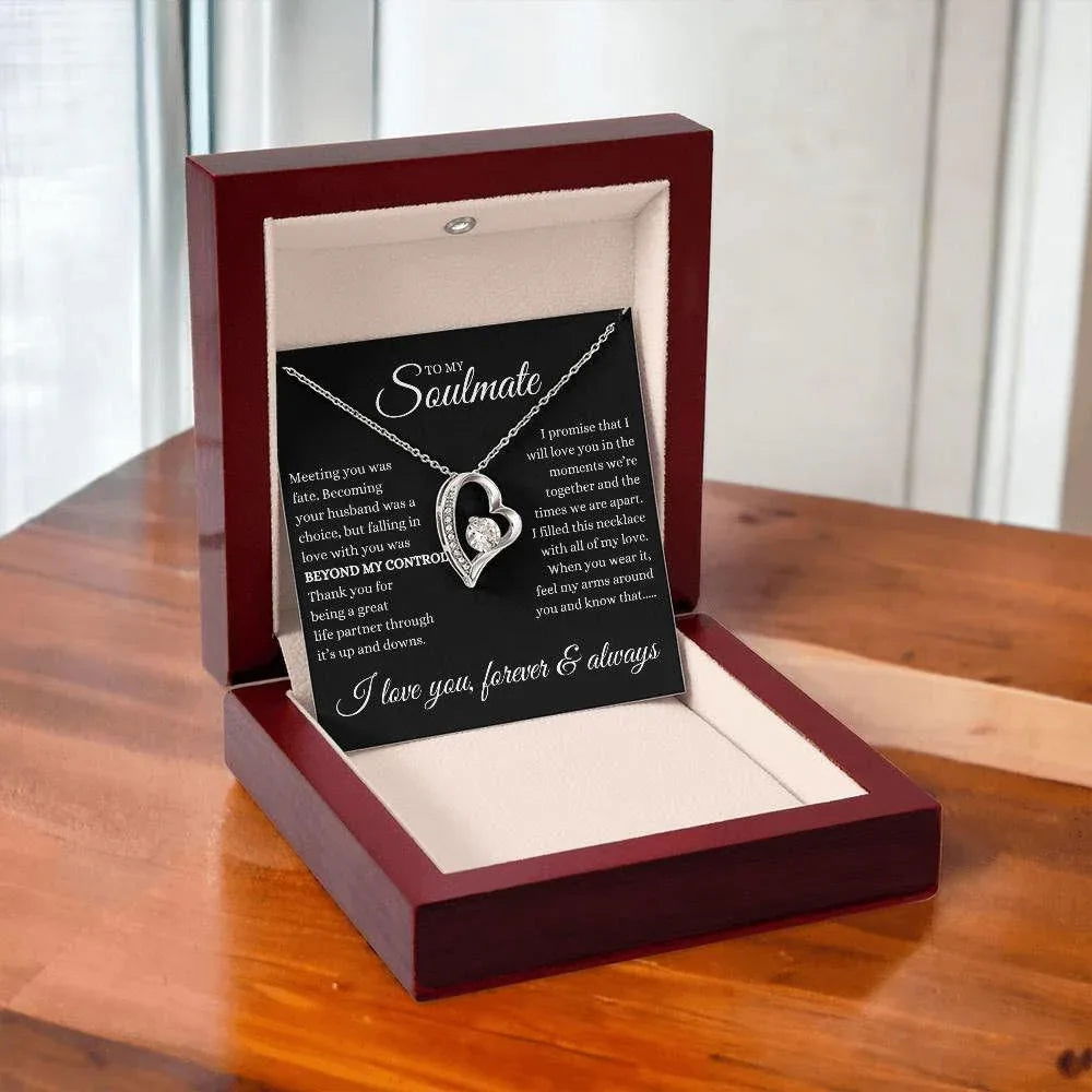 Soulmate necklace - meeting your was fate - Giftinum