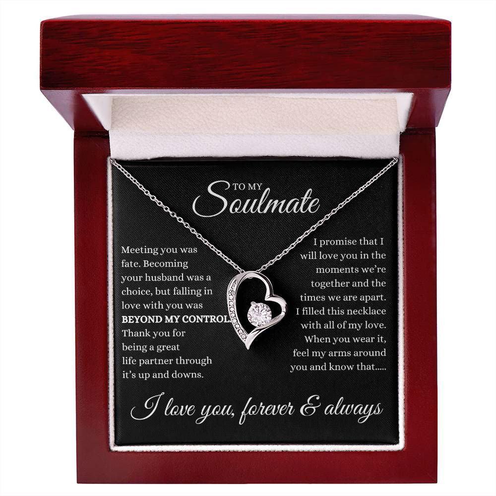 Soulmate necklace - meeting your was fate - Giftinum