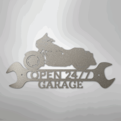 Street Glide Shop Monogram - Steel Sign - Giftinum