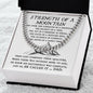 Strength Of A Mountain Cuban Link Chain - Giftinum