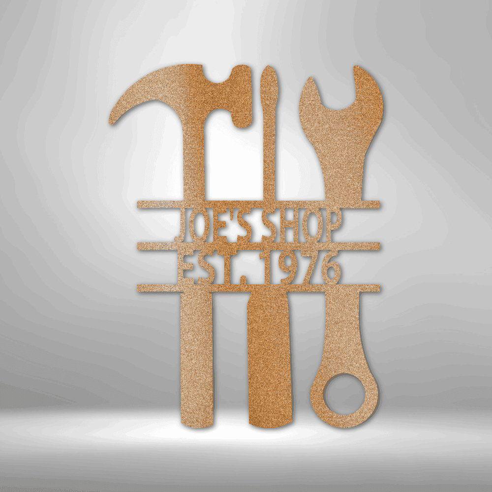 The Garage - Steel Sign - Giftinum