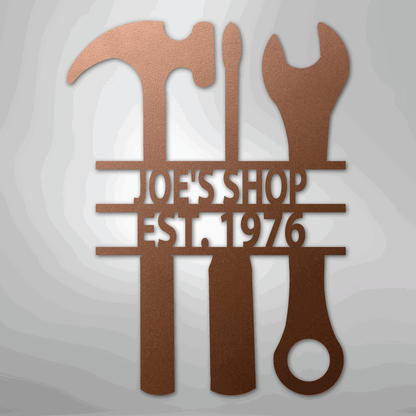 The Garage - Steel Sign - Giftinum