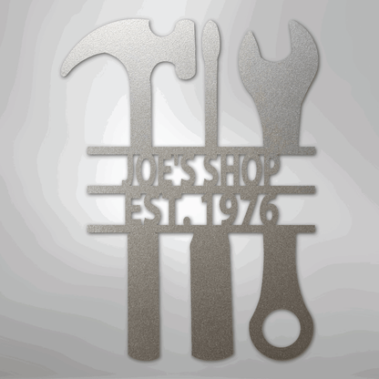 The Garage - Steel Sign - Giftinum