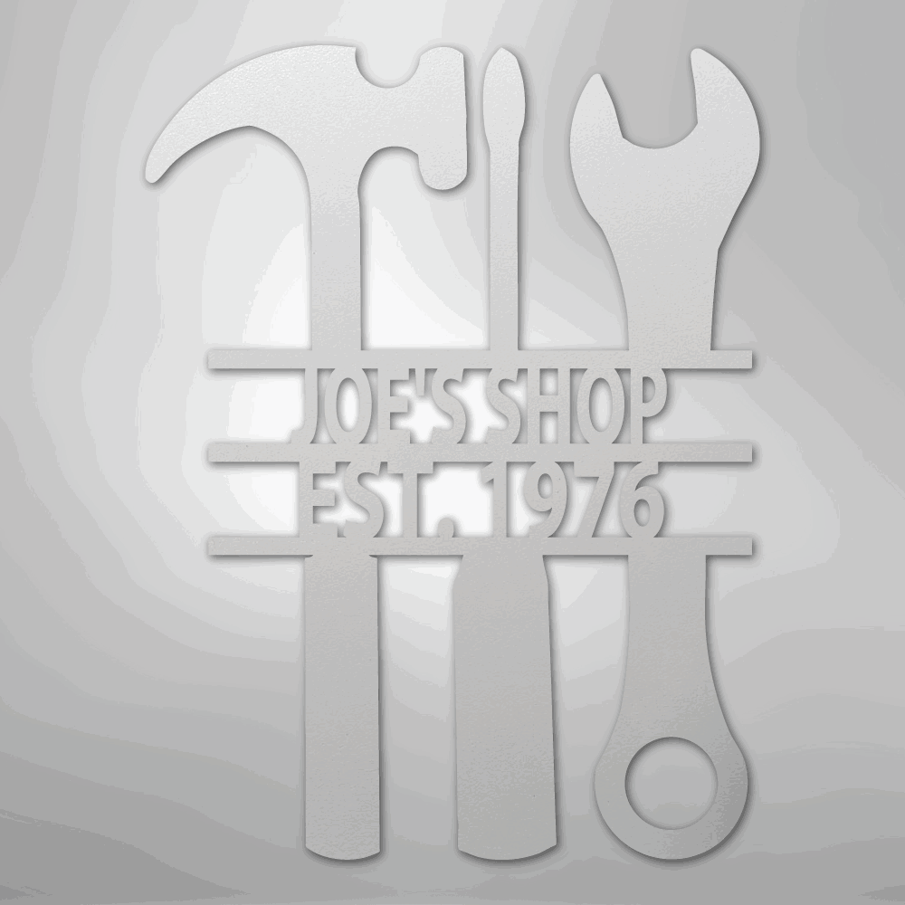 The Garage - Steel Sign - Giftinum