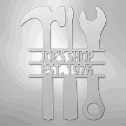 The Garage - Steel Sign - Giftinum