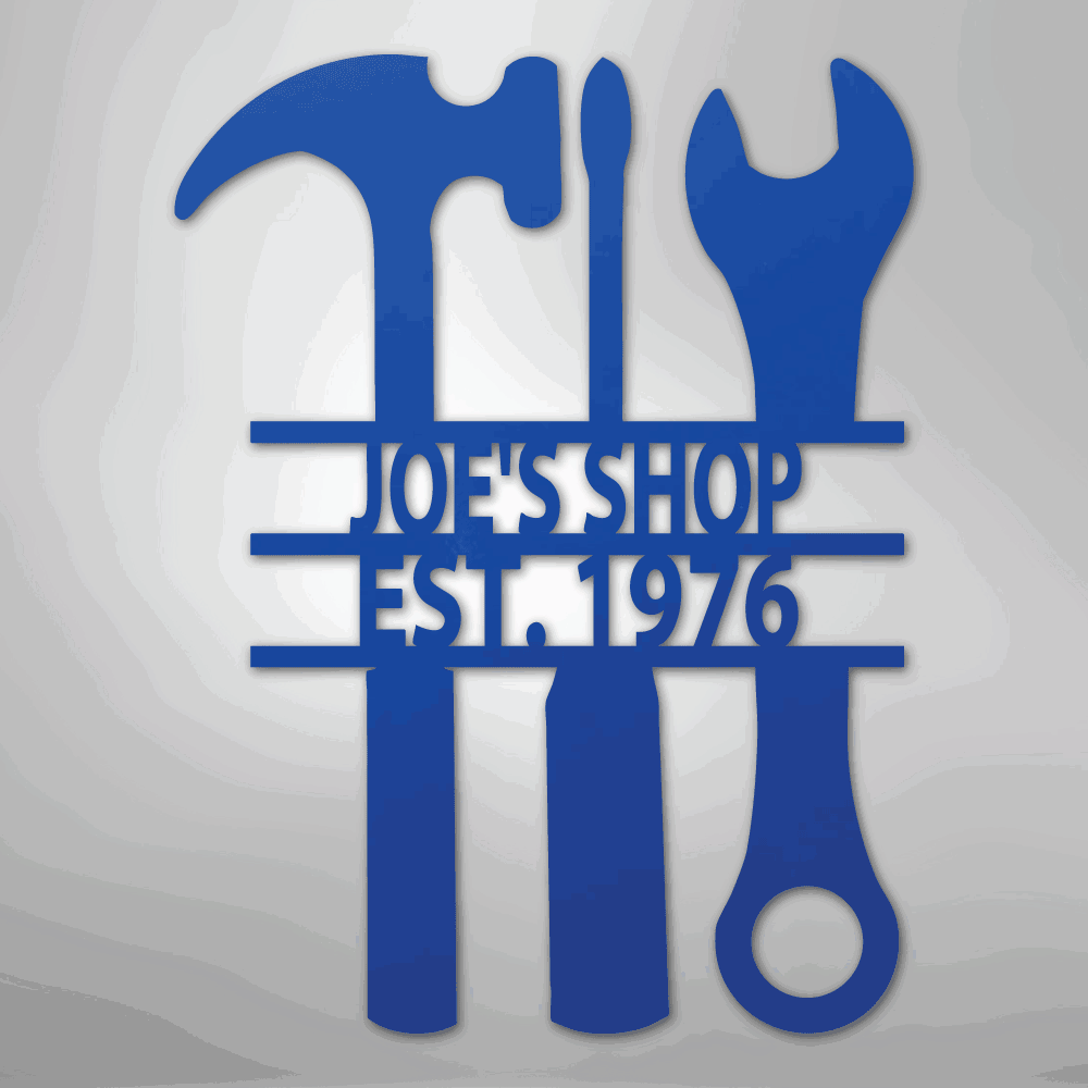 The Garage - Steel Sign - Giftinum