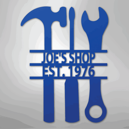 The Garage - Steel Sign - Giftinum