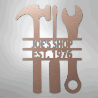 The Garage - Steel Sign - Giftinum