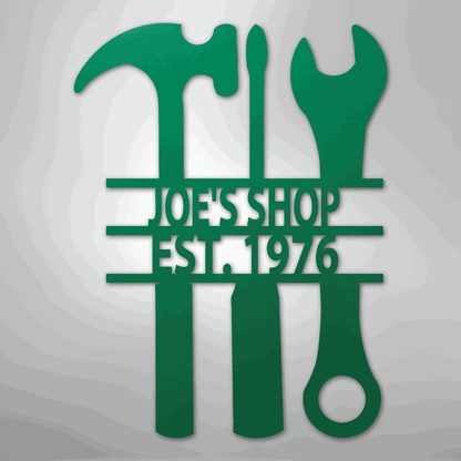 The Garage - Steel Sign - Giftinum