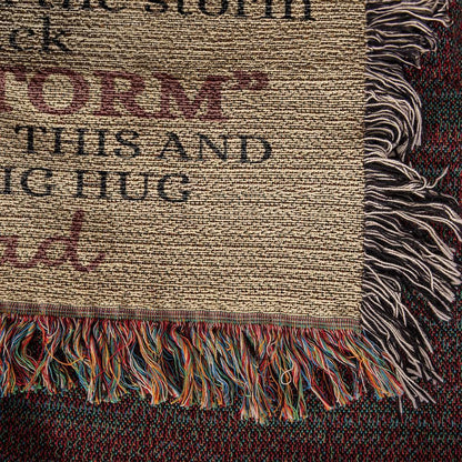 To Badass Daughter Blanket From Dad - If Fate Whispers - Giftinum