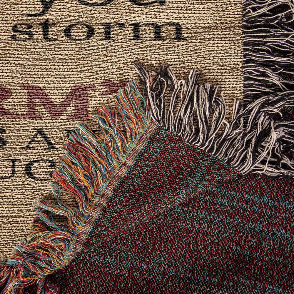 To Badass Daughter Blanket From Dad - If Fate Whispers - Giftinum