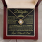 To Daughter from mom and dad - Straighten your crown - Giftinum