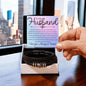 To Husband Bracelet - As we mourn the loss - Giftinum