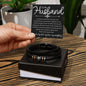 To Husband Bracelet - Let us lean on each other - Giftinum