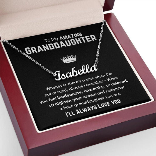 To My Amazing Granddaughter - Giftinum