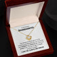 To My Amazing Granddaughter Love Knot Necklace- the ultimate Christmas gift 14K White Gold Finish / Standard Box Jewelry Giftinum