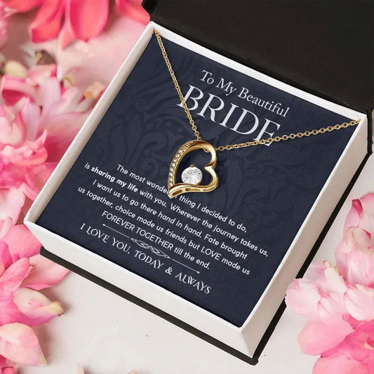 To My Beautiful Bride - Forever Together - Giftinum