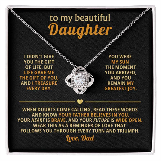 To My Beautiful Daughter - ss40 - Giftinum