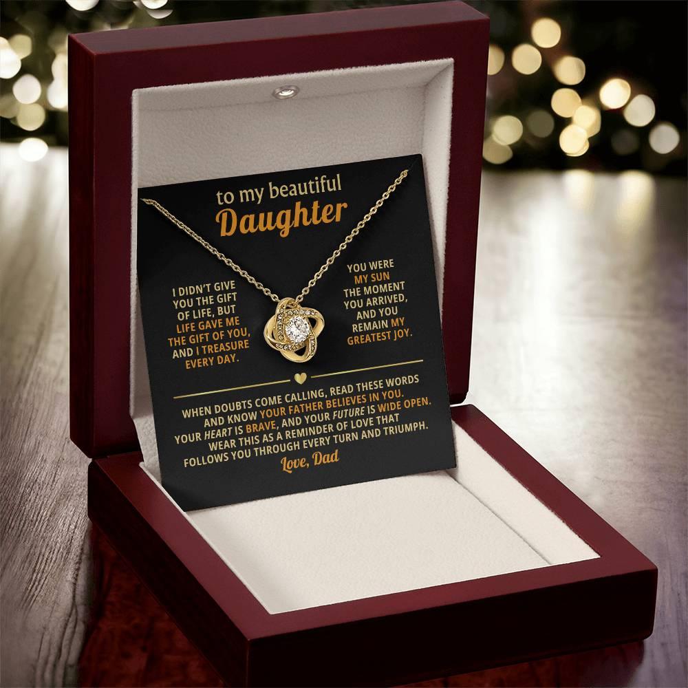 To My Beautiful Daughter - ss40 - Giftinum