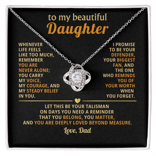 To My Beautiful Daughter - ss47 - Giftinum