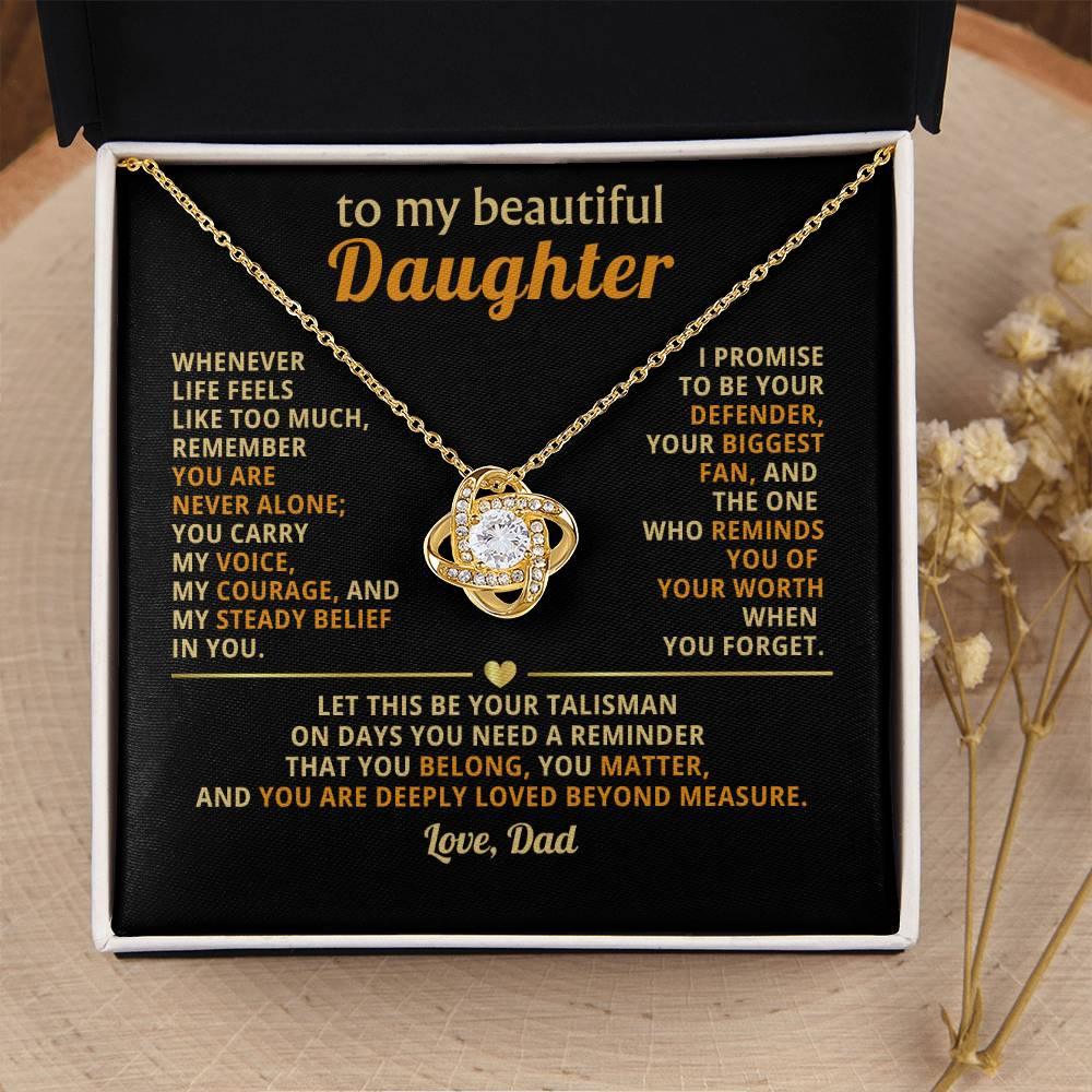 To My Beautiful Daughter - ss47 - Giftinum