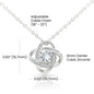 To My Beautiful Daughter Necklace - Believe in Yourself - Giftinum