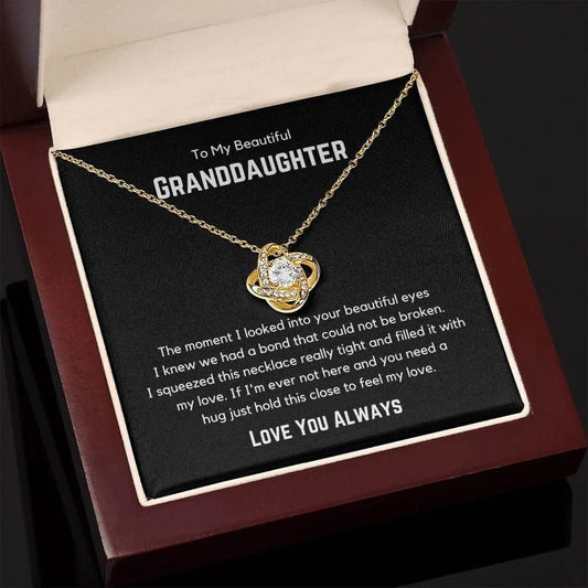 To My Beautiful Granddaughter - The moment I looked into your eyes - Giftinum