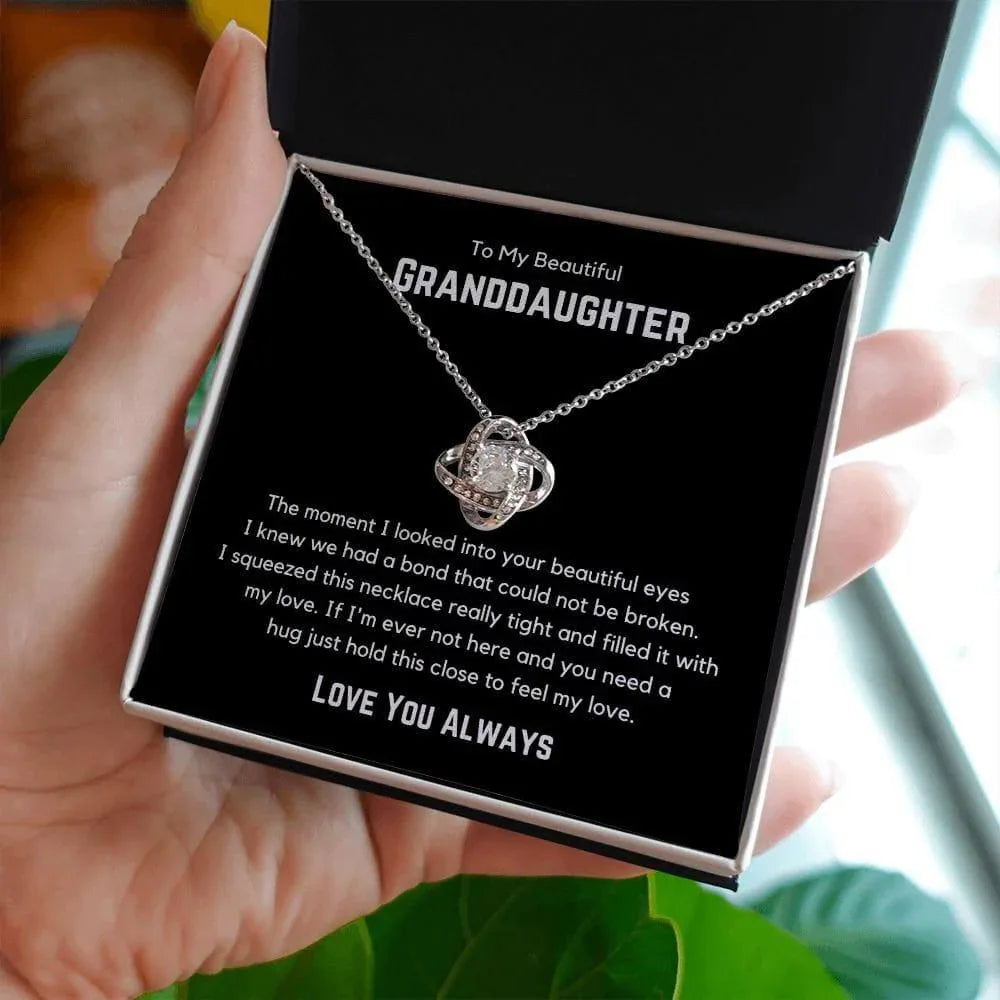 To My Beautiful Granddaughter - The moment I looked into your eyes - Giftinum