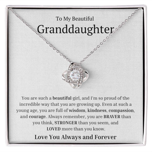To My Beautiful Granddaughter - You are such a beautiful girl - Giftinum