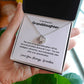 To My Beautiful Granddaughter - the arms of my granddaughter 14K White Gold Finish / Two-Toned Box Jewelry Giftinum