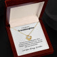 To My Beautiful Granddaughter - the arms of my granddaughter 14K White Gold Finish / Two-Toned Box Jewelry Giftinum