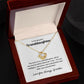 To My Beautiful Granddaughter - the arms of my granddaughter 14K White Gold Finish / Two-Toned Box Jewelry Giftinum