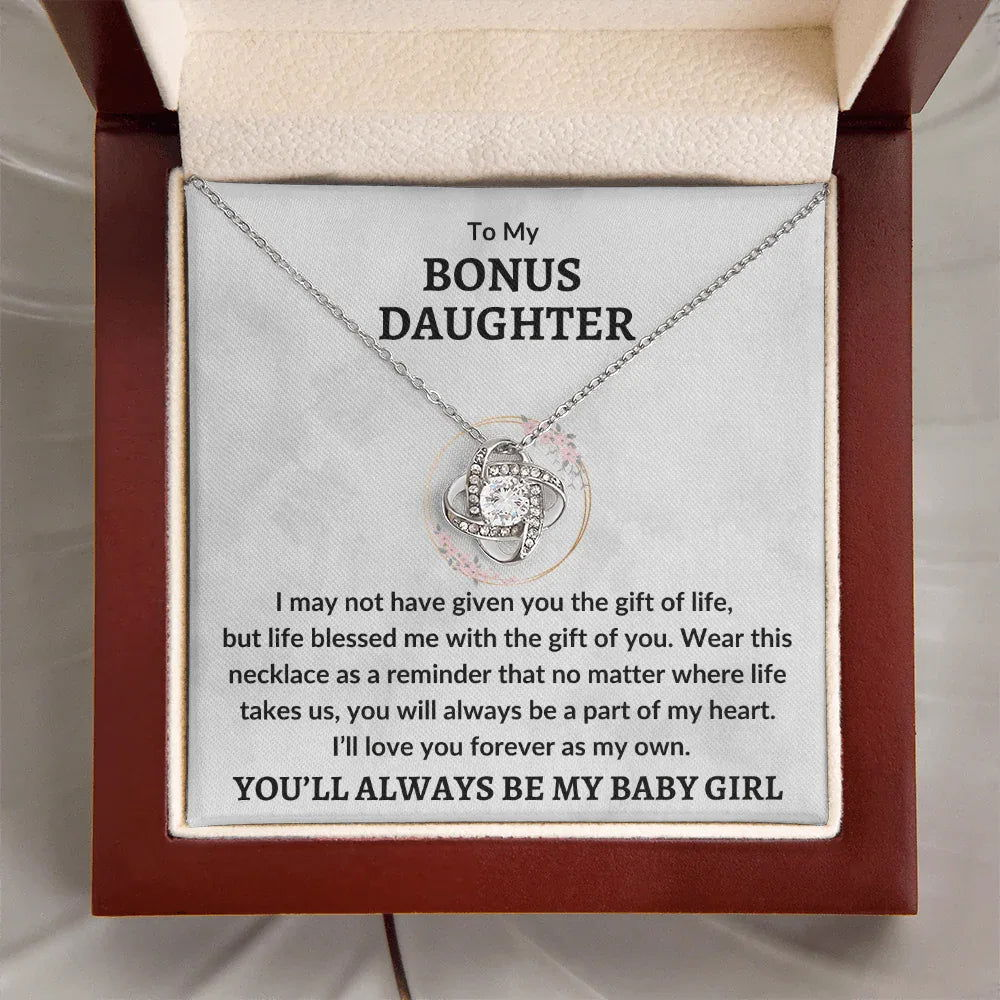 To My Bonus Daughter - Always my baby girl - Giftinum
