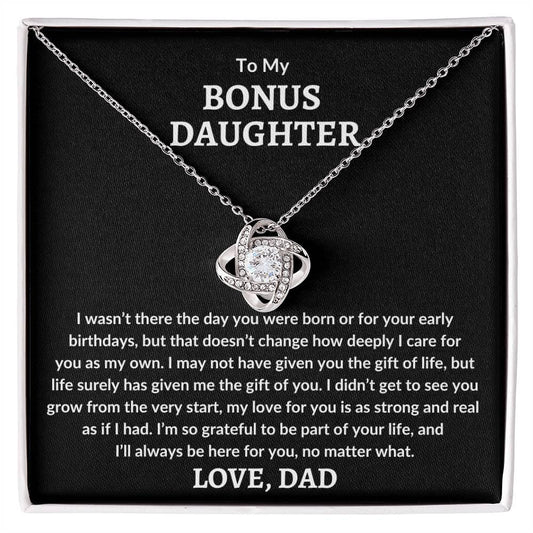 To My Bonus Daughter - Care for you as my own - Giftinum
