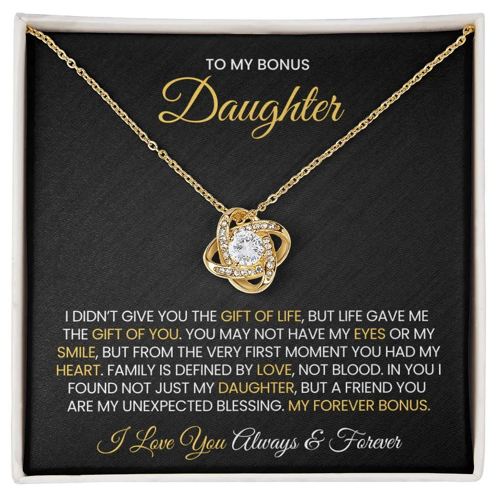 To My Bonus Daughter - Gift of life - Giftinum