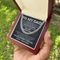 To My Dad - Appreciated Cuban Link Chain - Giftinum