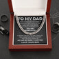 To My Dad - Appreciated Cuban Link Chain - Giftinum