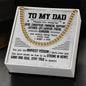 To My Dad - Thanks For Being My Hero - Giftinum
