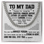 To My Dad - Thanks For Being My Hero - Giftinum
