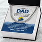 To My Dad - You Are Appreciated Cuban Link Chain - Giftinum
