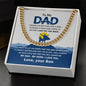 To My Dad - You Are Appreciated Cuban Link Chain - Giftinum