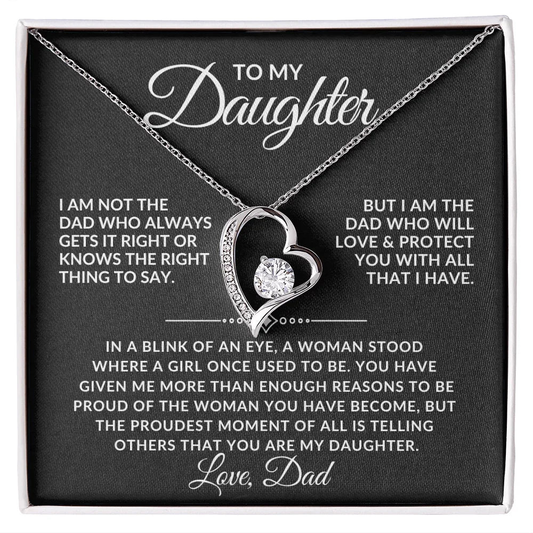To My Daughter - Blink Of An Eye - Giftinum
