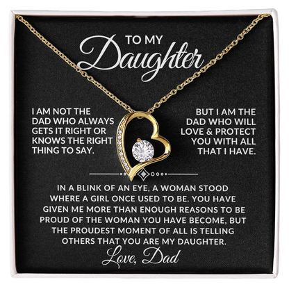 To My Daughter - Blink Of An Eye - Giftinum