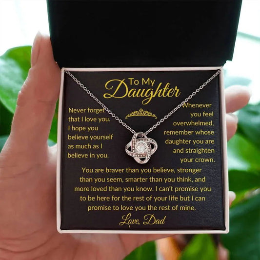 To My Daughter - Never Forget - Giftinum